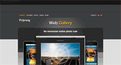 Desktop Screenshot of galerij.claudesmekens.be